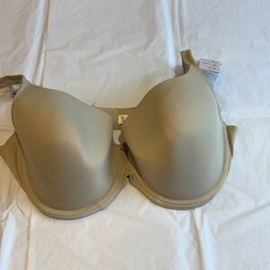 Fit Fully Yours Smooth sweatheart Tan Underwire Bra NWt size 44DD
